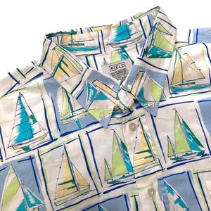 Field Gear Sailboat Shirt L